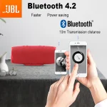mzyJBL Original Charge 4 Wireless Bluetooth Speaker Portable Waterproof Outdoor HiFi Stereo Bass Music Track HiFi Stereo Speaker