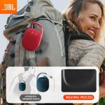 mzyJBL Original Clip41 Speaker Portable Outdoor Waterproof Wireless Bluetooth Speaker HiFi Stereo Bass Music Track For Party - Image 3