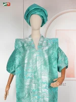 MD 2025 New African Dress Women Fashion Elegant Clothing Plus Size For Summer Wedding Party Boubou Djellaba Dressing Muslim Robe - Image 3
