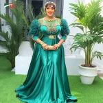 MD Plus Größe Afrikanische Hochzeit Party Luxus Kleider Für Frauen 2025, Dashiki Ankara Abendkleid Türkei Outfit Robe Afrika Kleidung